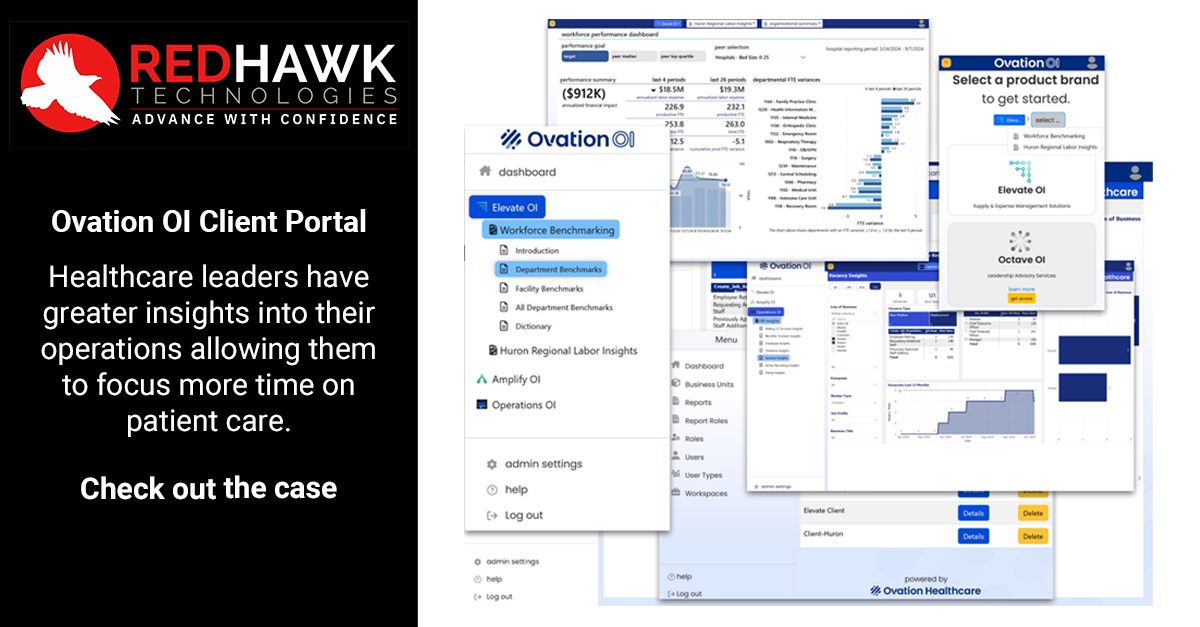 Ovation Healthcare Client Portal